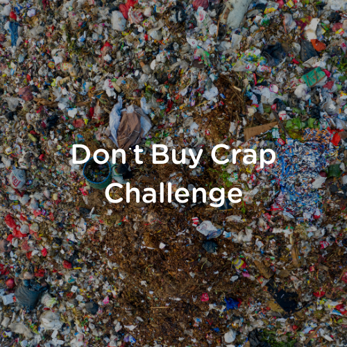 Don't Buy Crap